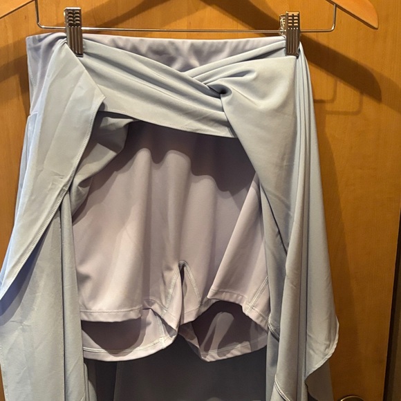 HALARA Light Blue High Low Skirt - Picture 4 of 5